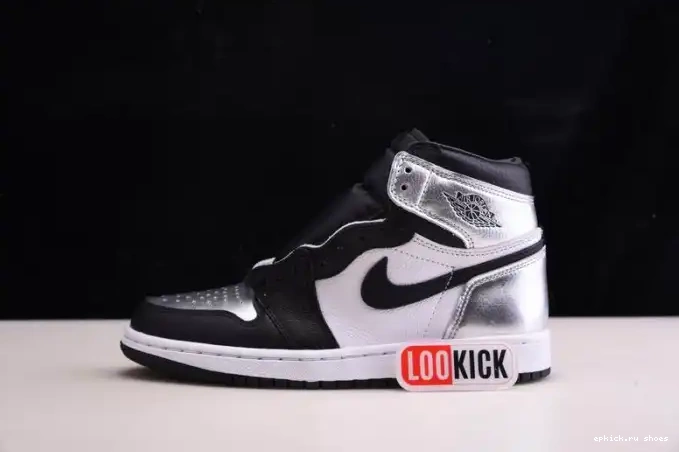 Rep HIGH TOE 1 AIR CD0461-001 OG JORDAN WMNS SILVER 0603